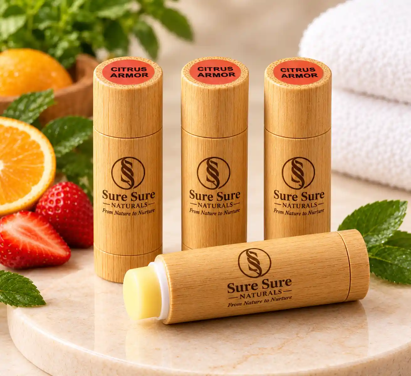 Citrus Armor Lip Balm